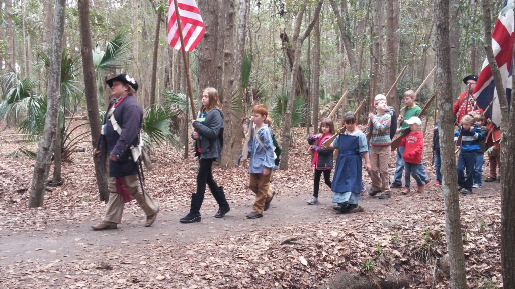 Colonial Faire & Muster Marching