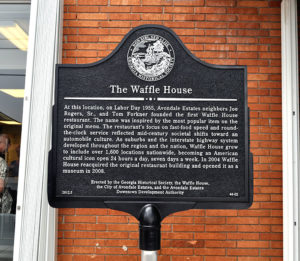 Waffle House Historical Marker