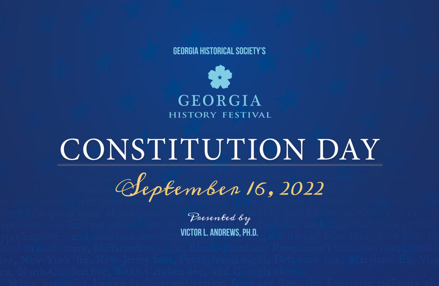 Constitution Day at the Historical Society History